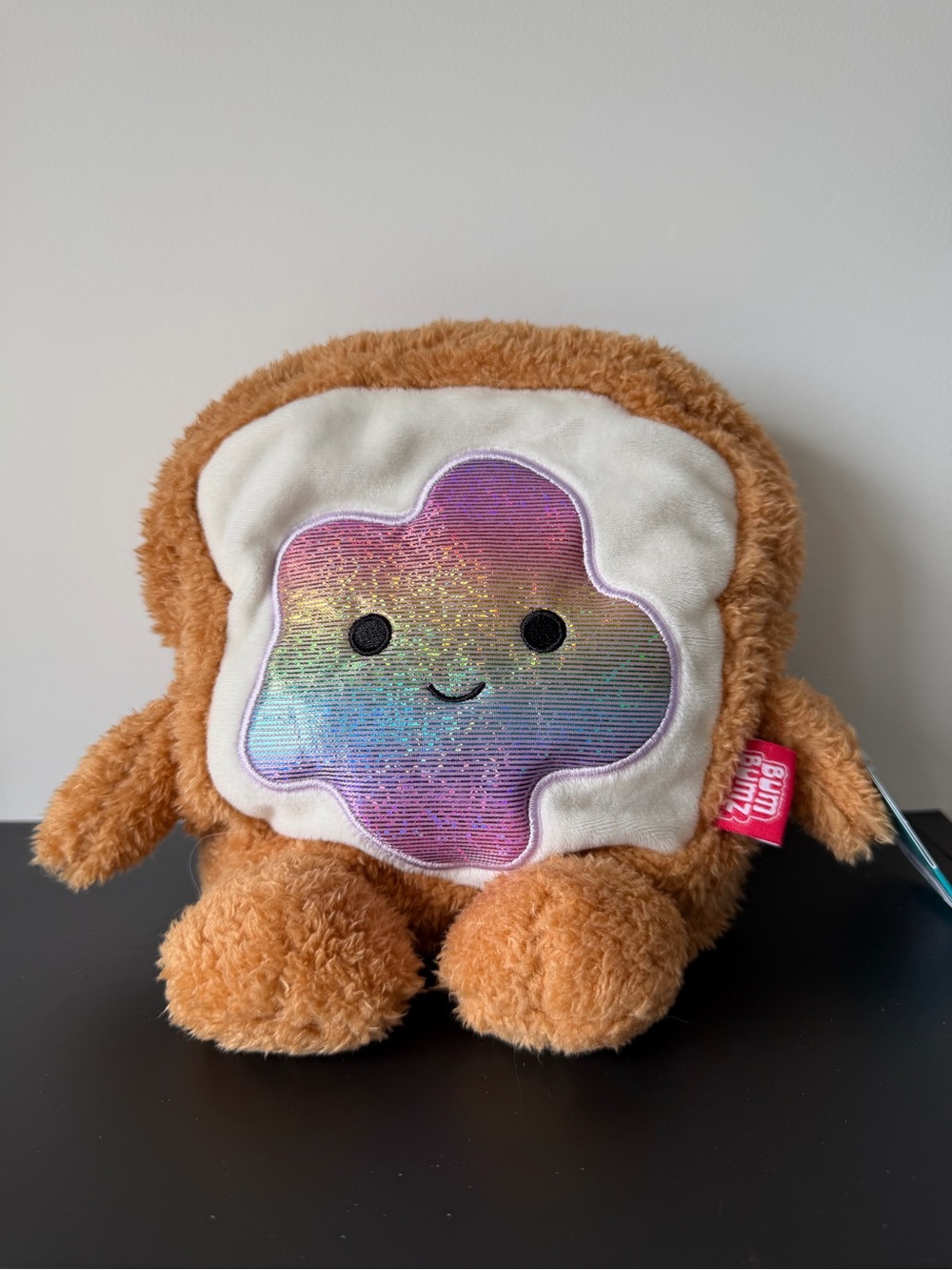 NWT Bumbumz Timothy the Toast with Rainbow Jam from the BreakfastBumz